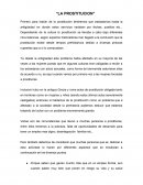 La prostitucion y su problematica