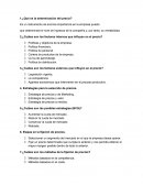 ¿Qué es la determinación del precio?