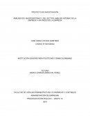 ANÁLISIS DEL MACROENTORNO Y DEL SECTOR, ANÁLISIS INTERNO DE LA EMPRESA Y MATRICES DE LA EMPRESA