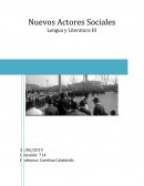 Nuevos actores sociales