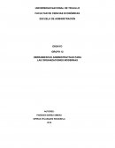 HERRAMIENTAS ADMINISTRATIVAS PARA LAS ORGANIZACIONES MODERNAS