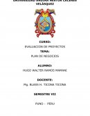 PLAN DE NEGOCIO – NEGOCIO EN MARCHA