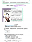 Guía de refuerzo Rosalinde tiene ideas en la cabeza