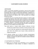 CALENTAMIENTO GLOBAL EN MEXICO