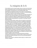 La máquina de la fe