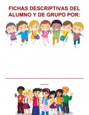 FICHAS DESCRIPTIVAS DEL ALUMNO
