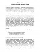 Las relación del ser con el opuesto