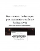 Decaimiento de Radio Isotopos