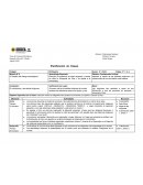 Planificación de Clases