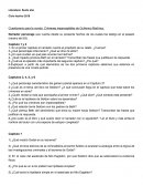 Resumen de Crímenes imperceptibles de Guillermo Martínez (hasta cap14)