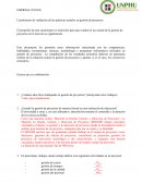 Cuestionario de validación de las prácticas actuales en gestión de proyectos