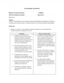 Actividad Perfil de maestros modelo