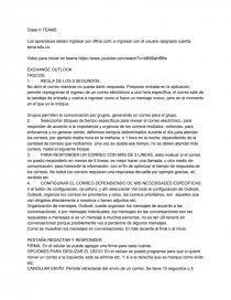 EXCHANGE OUTLOOK TRUCOS. Página 1
