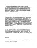 Que es la arquitectura sustentable