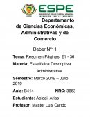 SOLUCIONES ESTADISTICA