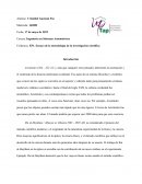 Ensayo de la metodología de la investigación científica