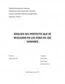 Analisis del sitio sector Los Samanes