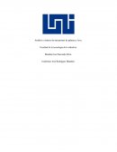 Análisis y síntesis de mecanismo de palanca y leva