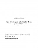 Cargos de un electrico