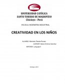 Creatividad en los niños