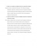 Definir la importancia de la planeación estratégica