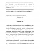 PLAN PARA LA APLICACIÓN DE LA ORDENANZA SUSTITUTIVA DE OCUPACION DE LA VÍA PÚBLICA, EN LAS PARROQUIAS RURALES DEL CANTON GUARANDA