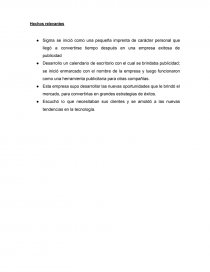 Sigma Word. Página 1