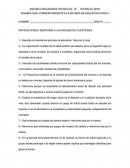 EXAMEN FINAL EDUCACION FISICA SECUNDARIA