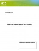 Sistemas Operativos Proyecto de monitorización de datos climática