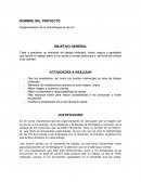 Implementación de la metodología de las 5´s