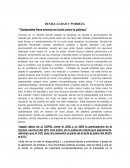 Pobreza y desigualdad