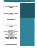 Paramétros geomorfológicos