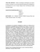 Diseño de estrategias metodológicas que mejoren la lectura, la escritura y el uso de las operaciones básicas de la matemática en los educandos de la U.E.N. “Enrique Vásquez Fermín” Del Municipio Girardot Del Estado Aragua