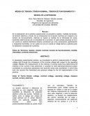 MEDIDA DE TENSION, TENSION NOMINAL, TENSION DE FUNCIONAMIENTO Y MEDIDA DE LA INTENSIDAD