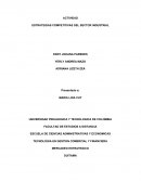 Actividad Estrategias competitivas del sector industrial