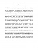 Trabajo Social Y Transmodernidad