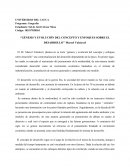 GÉNESIS Y EVOLUCIÓN DEL CONCEPTO Y ENFOQUES SOBRE EL DESARROLLO’