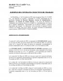 EJEMPLO DE CONTRATO COLECTIVO DE TRABAJO