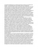 Se puede progresar en las ciencias naturales, pero en las artes no es posible