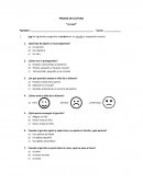 PRUEBA DE LECTURA “¡Ya Sé!”