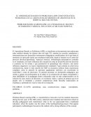 Aprendizajes basados en problemas