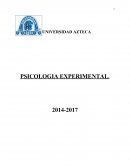 PSICOLOGIA EXPERIMENTAL