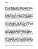 Actividad ¿Cómo pueden expresar su alegría la congregación cuando se anuncia que alguien es readmitido?