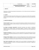 DESCRIPCIÓN DE DOCUMENTOS EN LAS TRES ETAPAS DEL CICLO VITAL