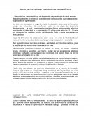 TEXTO DE ANALISIS DE LAS EVIDENCIAS DE ENSEÑANZA