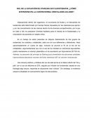 ROL DE LA ECUACIÓN DE STARLING EN FLUIDOTERAPIA