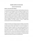 Curriculum en la educacion