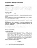 Volumetria de neutralizacion