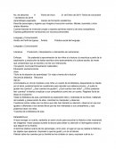 Planeación “Un viaje a través de la lectura”