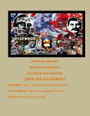 Actividad integradora ¿Por que la guerra?